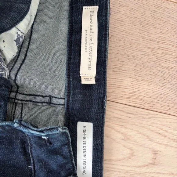 Pilcro by Anthropologie High Rise Denim Legging - NWT - Picture 8 of 8